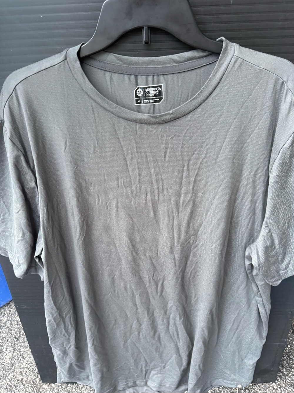 Mondetta Men's Short-Sleeve Crew T-Shirt - Gray